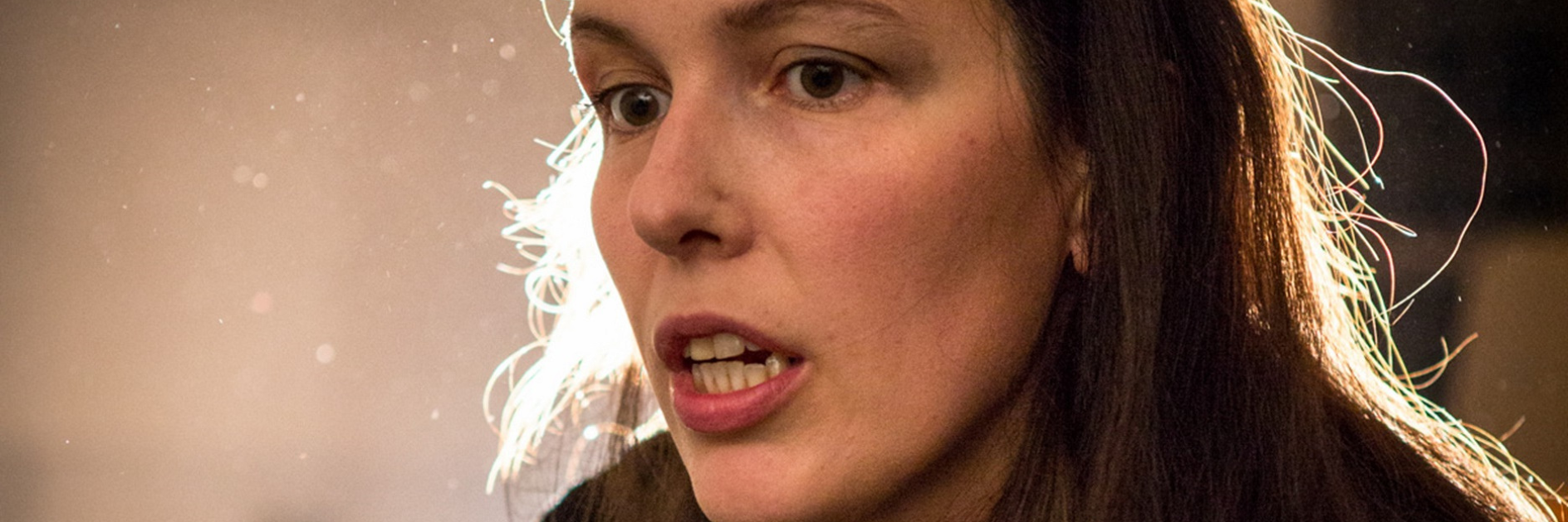 Foto della drammaturga Angela Demattè